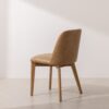 Grain and Frame   Natural Solid Oak Dining Chair 03 with Light Vegan Leather 3
