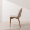 Grain and Frame   Natural Solid Oak Dining Chair 03 with Oatmeal Linen 2