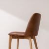 Grain and Frame   Natural Solid Oak Dining Chair 03 with Tan Vegan Leather 4