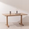 Light solid oak Dining Table 02